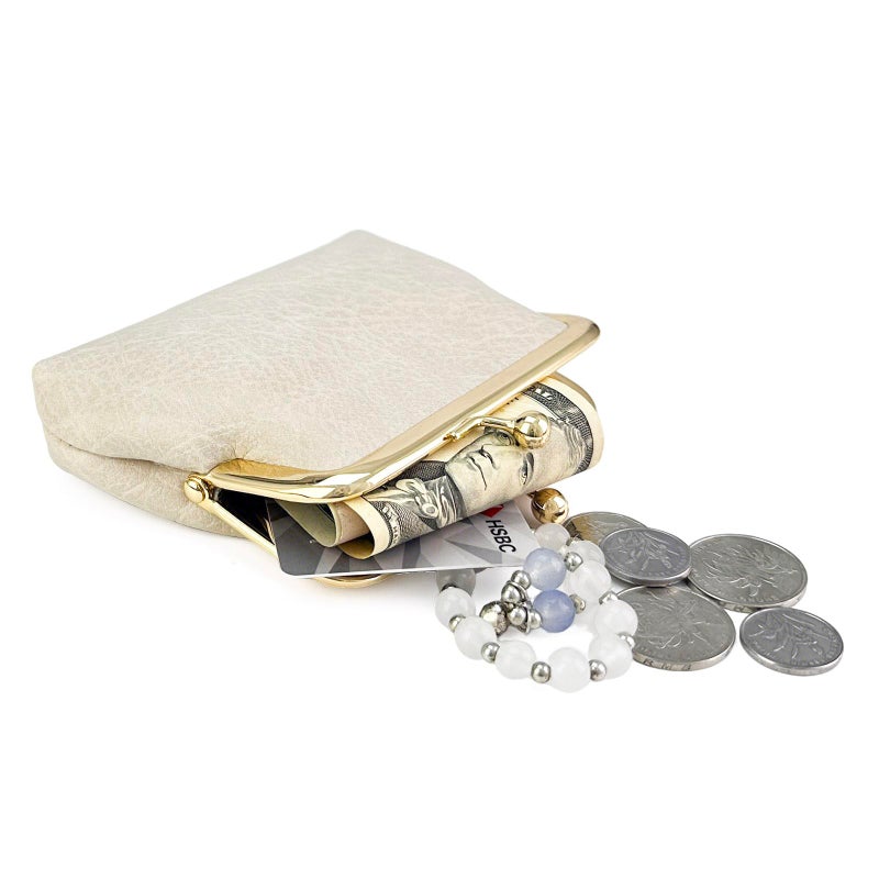 Sanxiner Cute Buckle Coin Purses Vintage Pouch Kisslock Change Purse Wallets - Image 3
