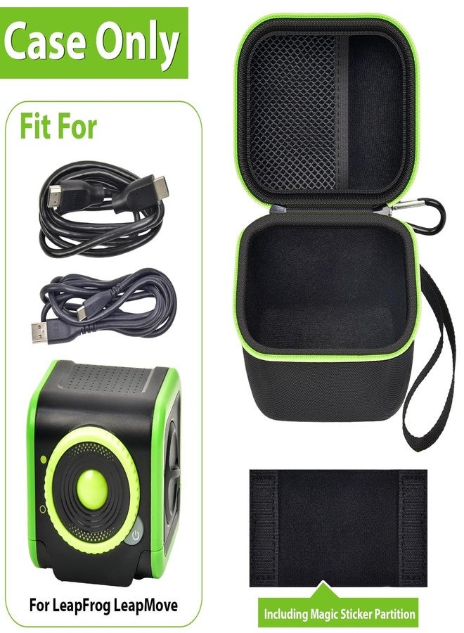 GWCASE Storage Case Compatible with LeapFrog LeapMove Active Learning Video Game System (Black) - Image 2