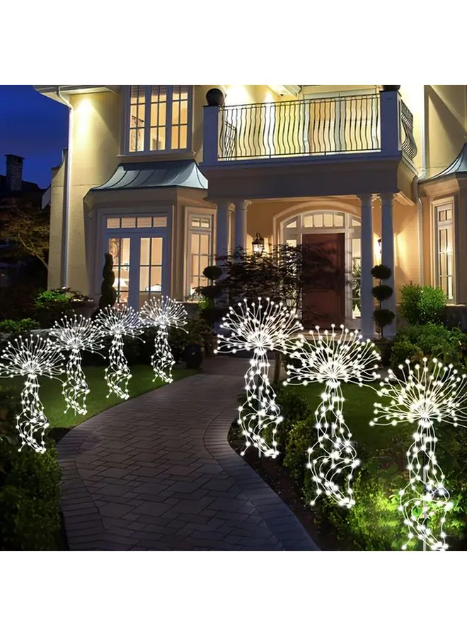 White 250 LEDs Solar Outdoor Fairy Lights Motion Sensor Dimmable 8 Modes for Christmas Halloween - Image 4