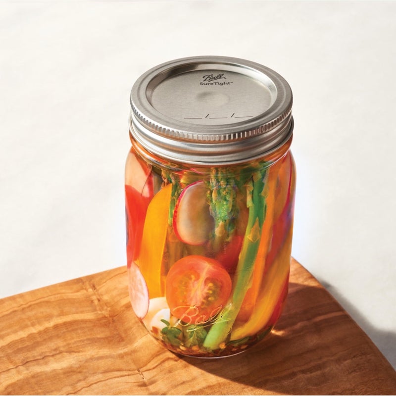 Ball Regular Mouth Lids for Glass Mason Jars, Used for Canning, Pickling, Juice, Jam, Jelly 12-Count, Pack of 8 (96-Lids Total) - Image 5