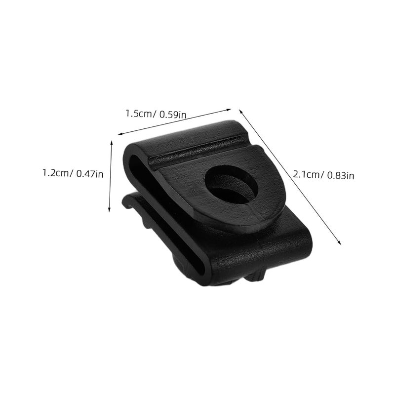 VOSAREA 20pcs U-Shaped Plastic Retainer Clips for Automotive Splash Plates Fasteners for Wheel Arch Covers Loosening Design Lower Guard Plate Clips - Image 2