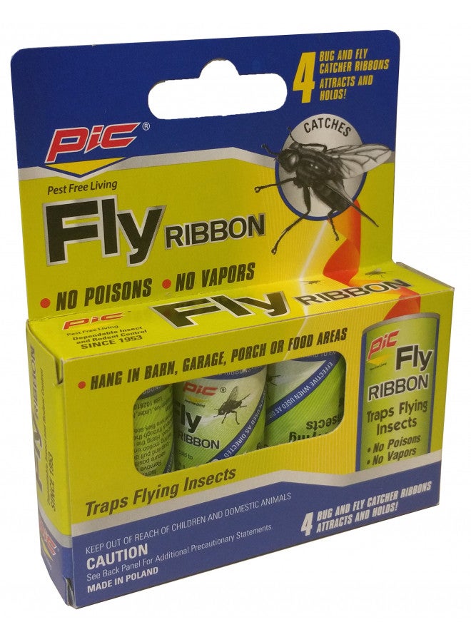 PIC Fly Ribbon Bug & Insect Catcher (4 Pack) - Image 3