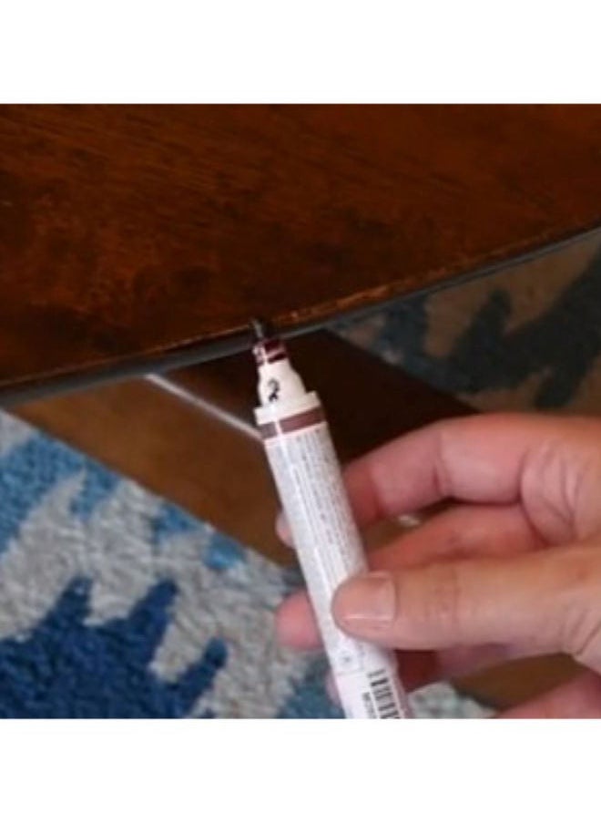 Mohawk Finishing Products - Mohawk Ultra Mark Marker Perfect Brown M280 0249 , Touch Up and Repair Pen for Wood and Furniture Scratches, Wood Lacquer Marker - Image 1