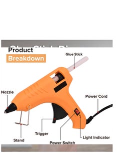 Glue Gun 100 Watt Rapid Heating Gun with ON/Off Switch for Arts | Crafts | DIY Repairing | Home & Industrial Use (2 Glue Sticks) - pzsku/ZA6D7F95C3356F5C435EDZ/45/_/1729778831/52c6aa77-c90d-4902-99a1-16b95032840b