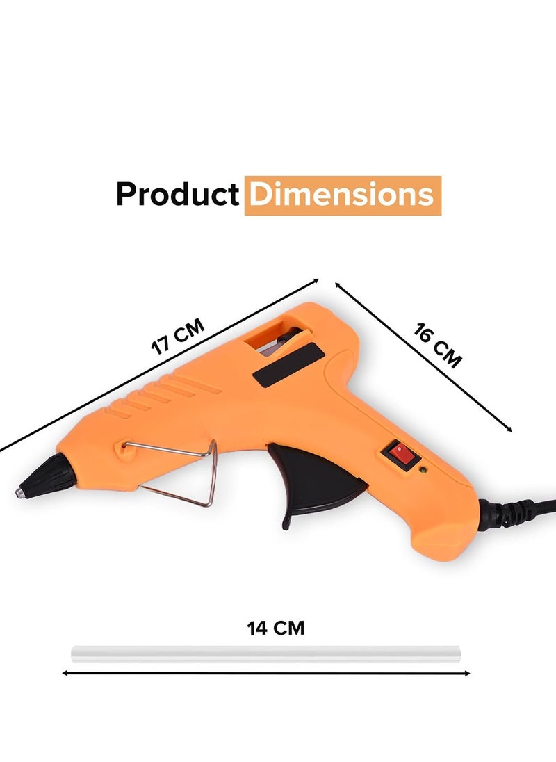 Glue Gun 100 Watt Rapid Heating Gun with ON/Off Switch for Arts | Crafts | DIY Repairing | Home & Industrial Use (2 Glue Sticks) - pzsku/ZA6D7F95C3356F5C435EDZ/45/_/1729778840/81311ed9-e62e-4113-9a5f-a7411c95c74b