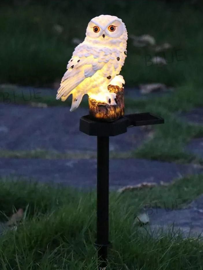 Solar Powered Owl Garden Light - Image 3