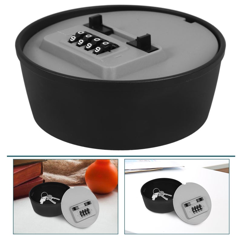 House Key Lock Box Key Lock Box Resettable Code Combination Keys Lock Box Key Lock Box Outdoor Lock Box Keys Code Combination Lock Security Lock Box - Image 1