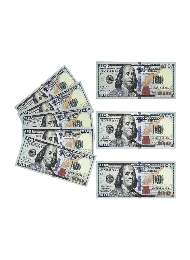 Pink Demon - 1000 Pieces Prop Money Full Print 2 Sided Motion Picture Money Face Money Dollar Bills Realistic Money Stacks,Copy Money Play Money That Looks Real for Movie, TV, Videos - Image 1