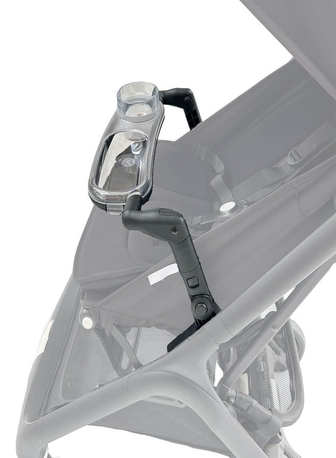 Feliliber Snack Tray Compatible with Bugaboo Butterfly 1 Stroller, Transparent Tray Detachabl to Clean, Quick Install, Folds with Stroller - Image 1