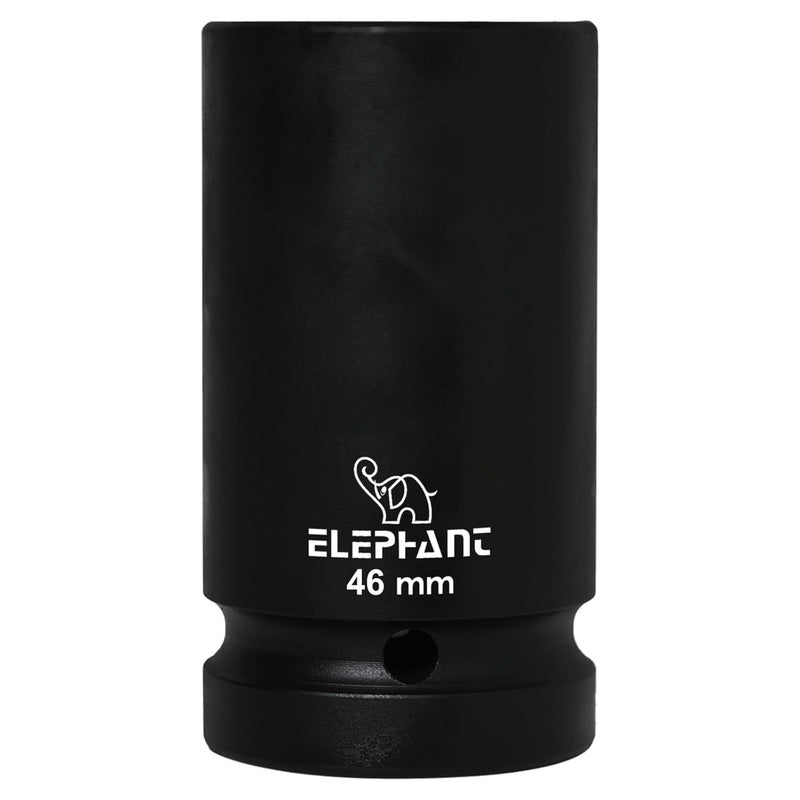 Elephant مقبس تأثير قياسي 6 نقاط بحجم 46 مم وطول 90 مم 1 بوصة - Image 1