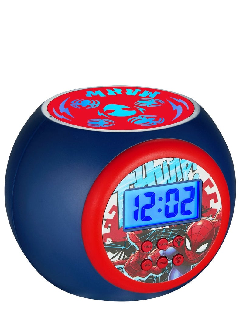 MARVEL - Marvel Spiderman Projector Alarm Clock - Image 1
