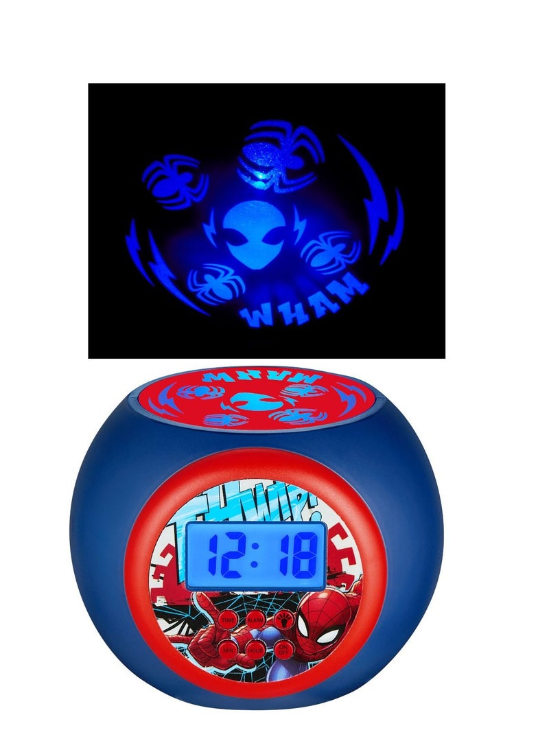 MARVEL - Marvel Spiderman Projector Alarm Clock - Image 1