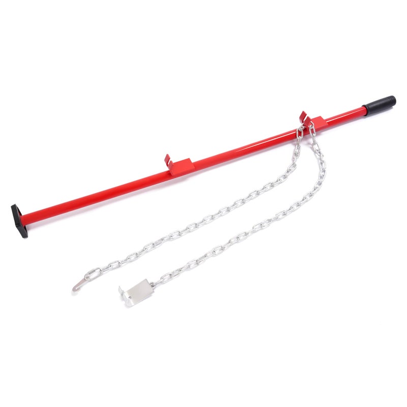 KUAFU Universal Auto Body Alignment Bar Pulling Stick Tool 52-3/8in for Car Repair Bumpers, Panels, Hoods and Decks Dent Puller Stick Alignment Repair Tool Powder Coated Steel - Image 1