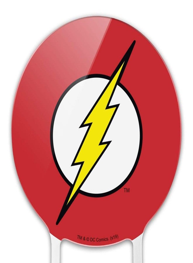 GRAPHICS & MORE Acrylic The Flash Lightning Bolt Logo Cake Topper Party Decoration for Wedding Anniversary Birthday Graduation - Image 3