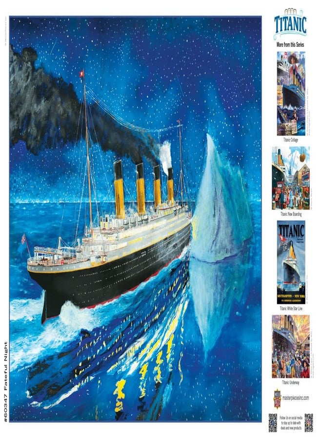MasterPieces 1000 Piece Jigsaw Puzzle for Adults, Family, Or Youth - Titanic Fateful Night - 19.25"x26.75" - Image 4