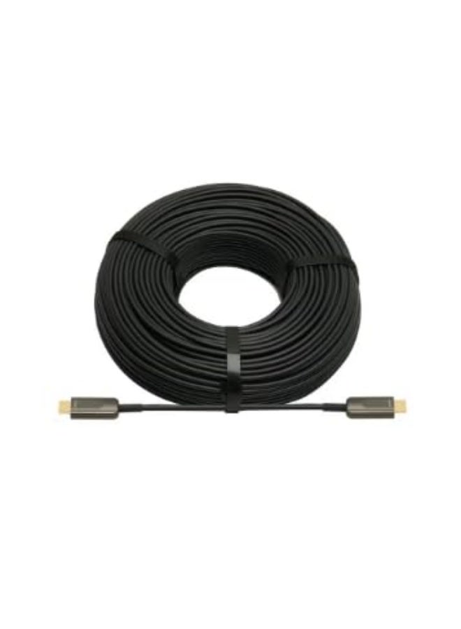 30m 8K Optical HDMI Cable – Ultra High Speed 48Gbps – HDMI 2.1 Active Cable with HDR, eARC, Dolby Atmos, 8K@60Hz, 4K@120Hz Support  - Image 4