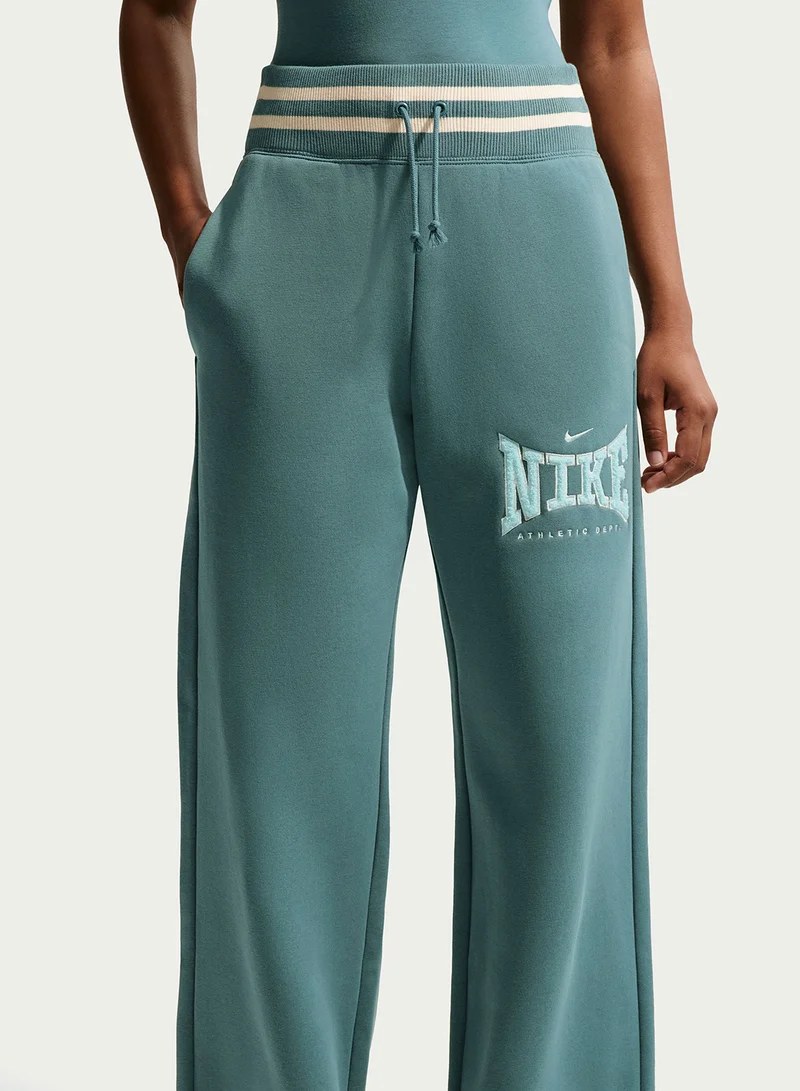 Nike MINERAL SLATE Phoenix Fleece Graphic Sweatpants for Women | Best Price UAE