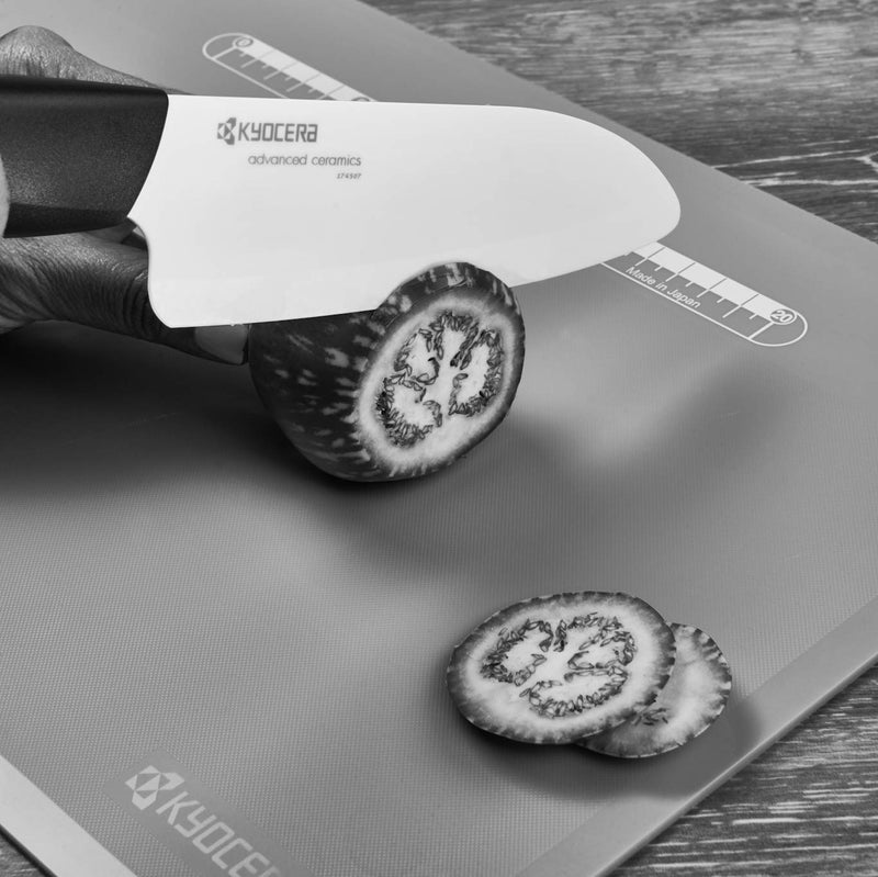Kyocera Revolution Series Ceramic Santoku, Chef Knife for Your Cooking Needs, 5.5”, Pink - Image 4
