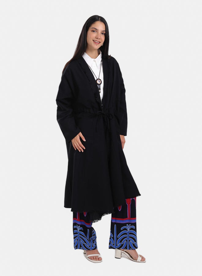 Carina Flowing Polyester Kimono  - Image 5