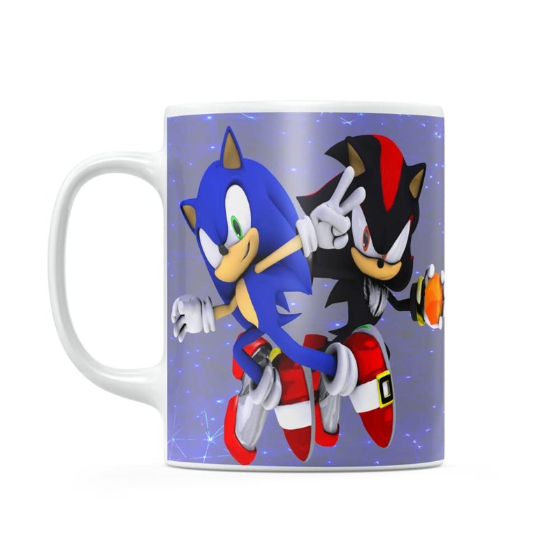 DEEP CREATION Sonic Glossy Printed Ceramic Coffee Mug - Image 2