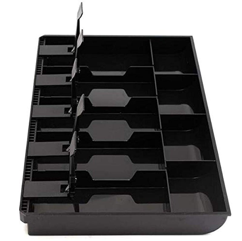 DivineXt Cash Tray Plastic (9 compartment, Black) - Image 4