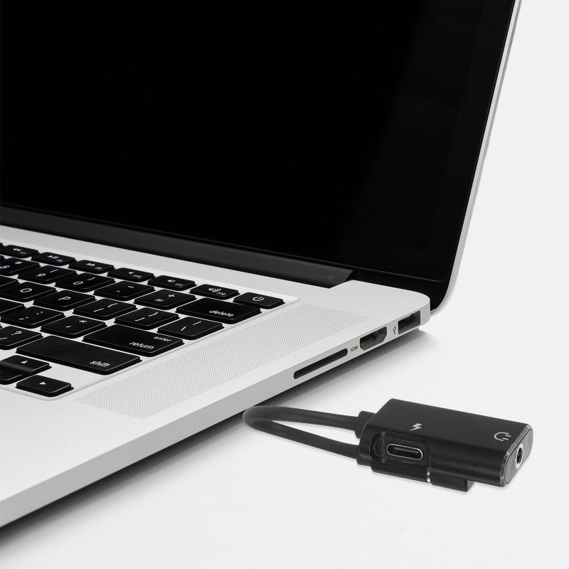 USB C Headphone Adapter Multipurpose USB-C To 3.5mmm Headphone Adapter Charger Supply - Image 2