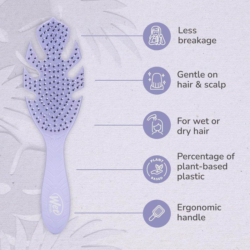 Wet Brush WetBrush Go Green Detangler Purple - Image 3