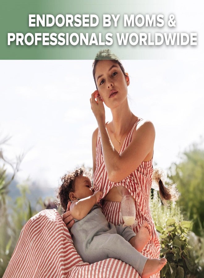 haakaa Manual Breast Pump & Silicone Cap Combo for Nursing Mom (Gray, 4oz. with Base) - Image 2