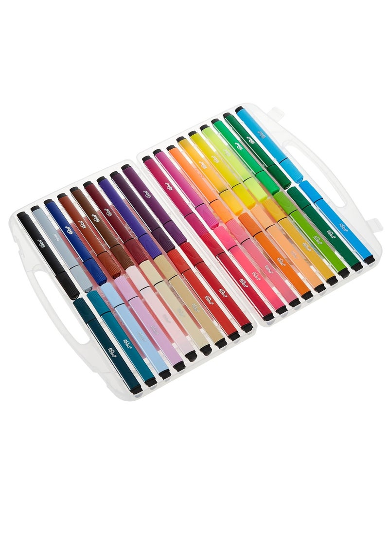 Funbo 36-Piece Felt-Tip Colouring Pens Multicolour  - Image 2