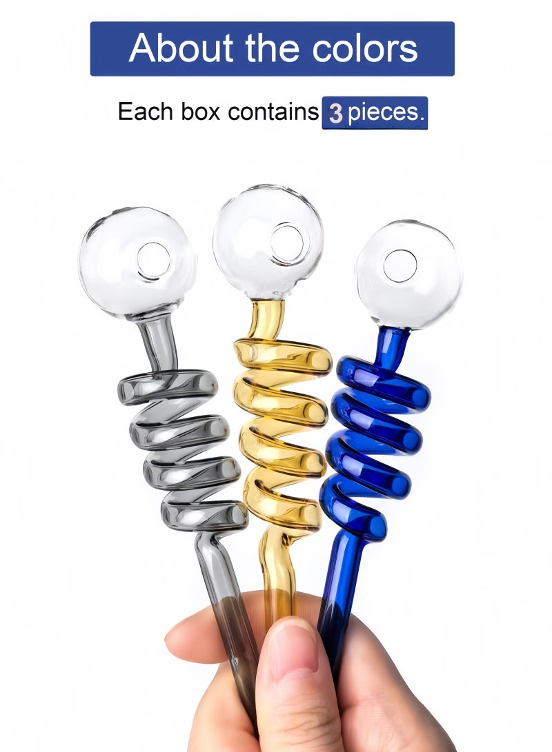 3 قطع من شفاطات الزجاج الممتازة المقاومة للحرارة المصنوعة من مادة البورسليكات العالية للاستخدام طويل الأمد - Image 3