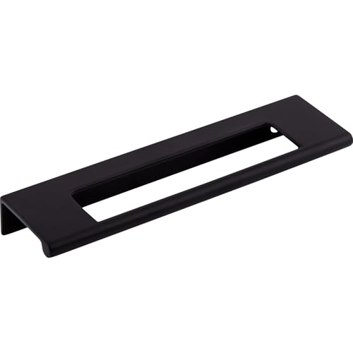 Top Knobs TK521BSN Mercer Collection 6" Europa Cut Out Tab Pull, Brushed Satin Nickel - Image 3