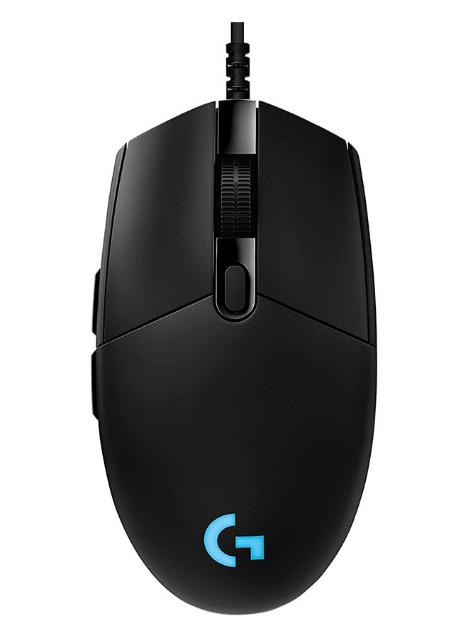 Logitech G PRO Wired Gamingmouse, Hero 25K Sensor, 25,600 Dpi, RGB, Ultra Lightweight, 6 ProgRAMmable Buttons, On-Board Memory, Built For Esports, PC/Mac - Image 1