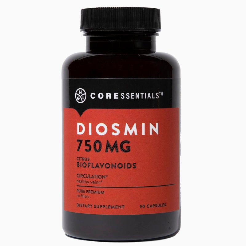 NGL Pure Diosmin 750 mg Citrus Bioflavonoids for Blood Circulation Leg Veins Health Purity Guarantee 90 Capsules