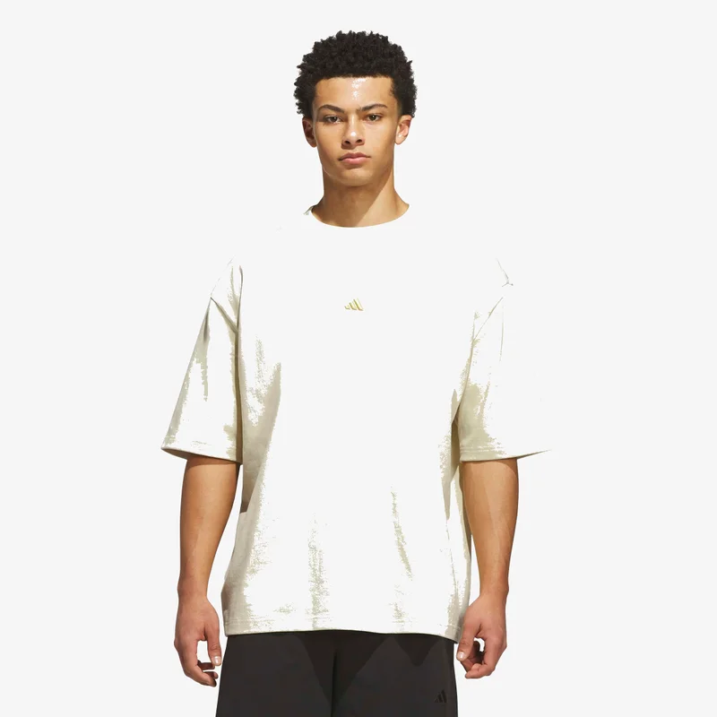 Adidas  ADIDAS BASKETBALL SINGLE JERSEY T-Shirt  | Best Price UAE