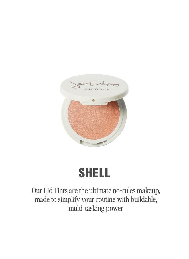 Jillian Dempsey Lid Tint: Satin Cream Eyeshadow I Easy Application For A Natural Shimmer Or A Layered Matte Finish I Shell  - Image 3