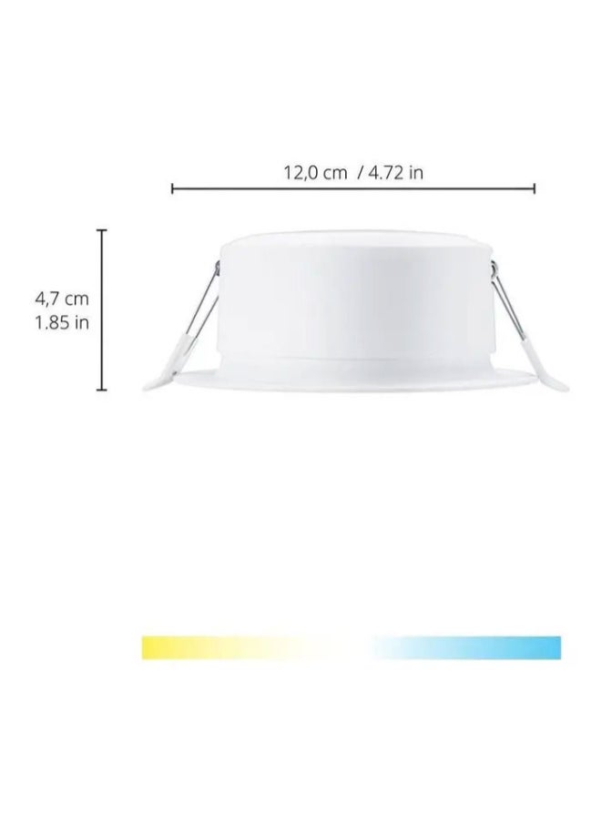 Wiz Smart Wi-Fi & BLE Round Downlight 4" 9W 827-6500K Tunable White  - Image 3