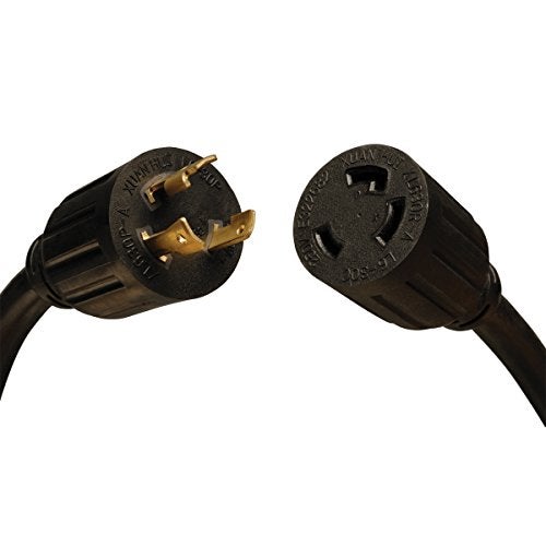 Tripp Lite Heavy-Duty Power Extension Cord 30A, 10AWG (NEMA L6-30P to NEMA L6-30R) 8-ft.(P041-008) - Image 1