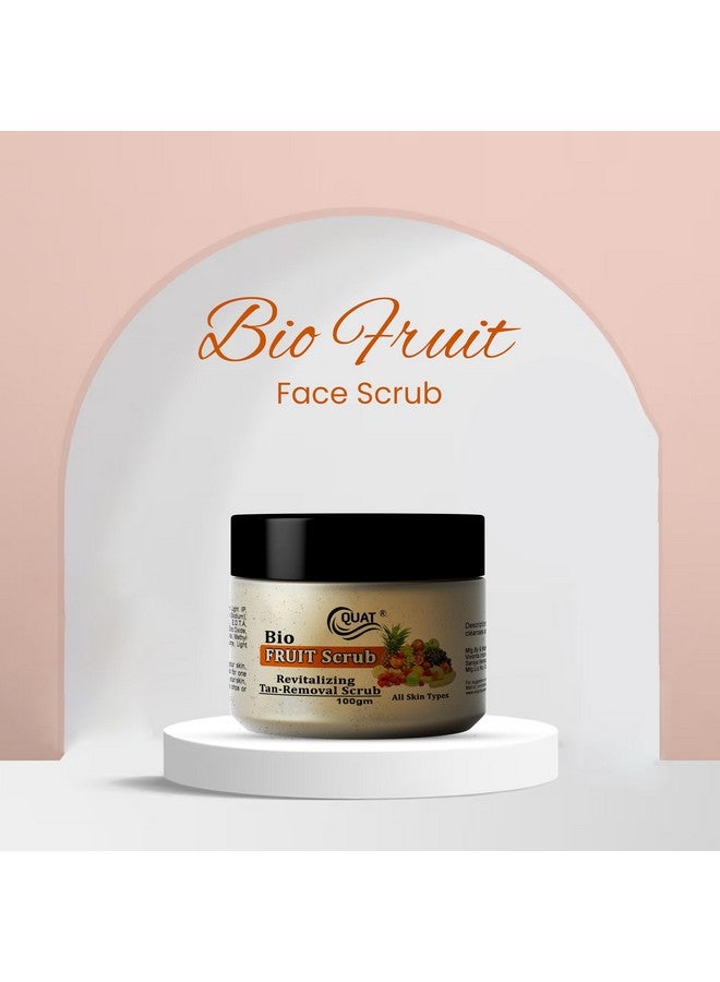 Quat Bio Fruit Face Scrub 100gm - Image 4