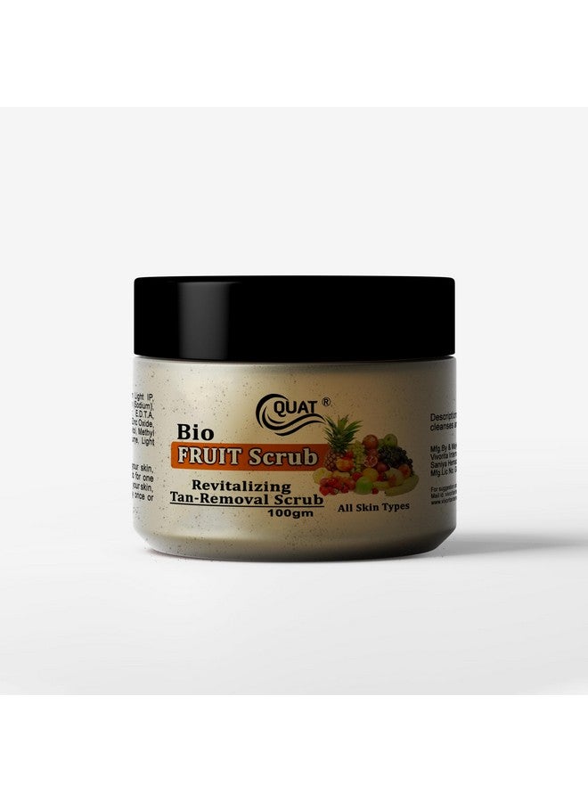 Quat Bio Fruit Face Scrub 100gm - Image 1