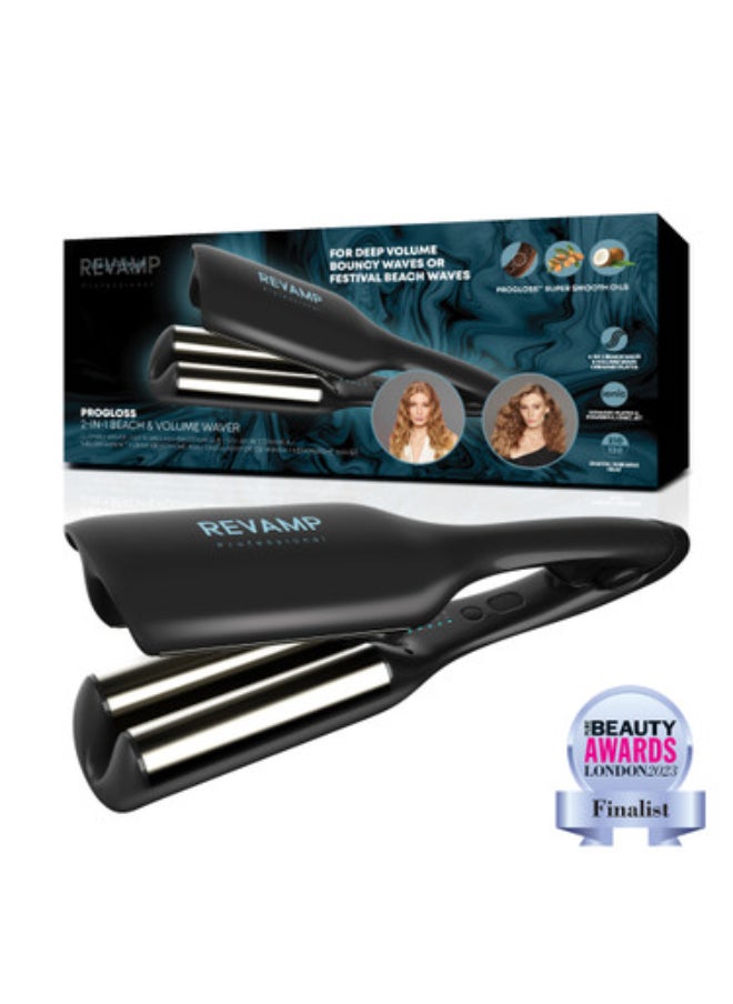 REVAMP - Progloss 2 In 1 Beach & Volume Waver - Waver - Image 1