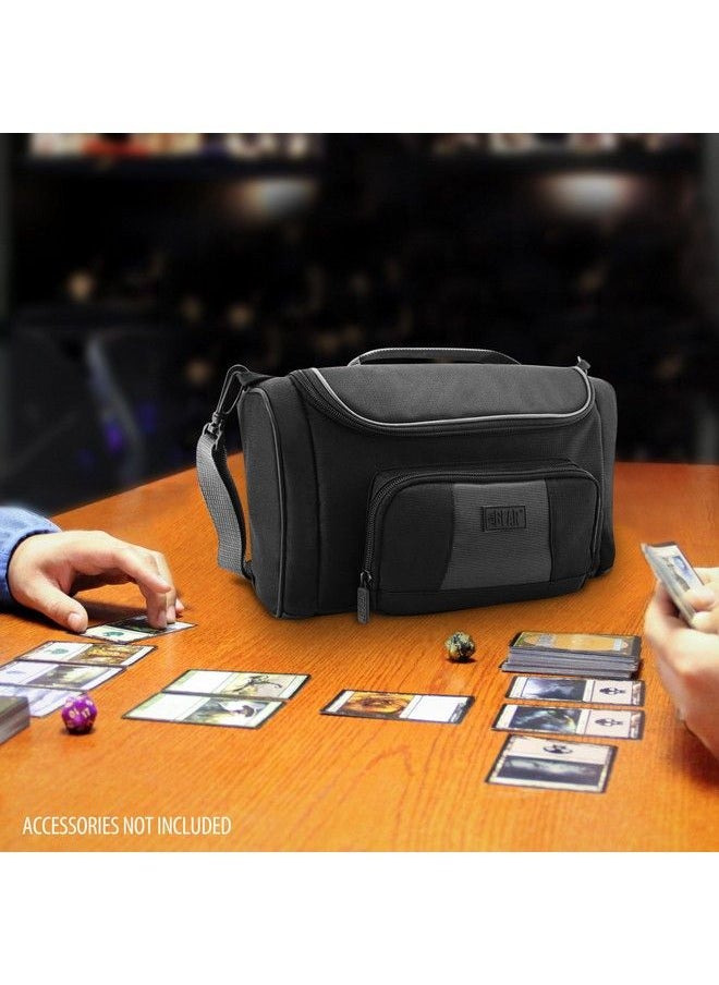 USA Gear - Compact Card Case Compatible With Mtg Decks Magic The Gathering Deck & Supply Carrying Bag With Adjustable Interior Fits M16 Deck Builder'S Toolkit Booster Box Dice And More - Image 1