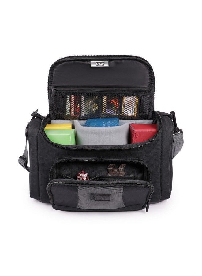USA Gear - Compact Card Case Compatible With Mtg Decks Magic The Gathering Deck & Supply Carrying Bag With Adjustable Interior Fits M16 Deck Builder'S Toolkit Booster Box Dice And More - Image 1