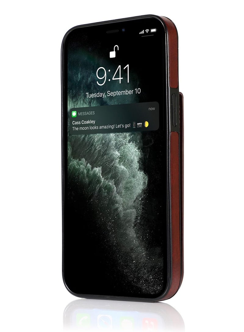 Suteni Flip Cover Protective Leather Case for iPhone - Image 2