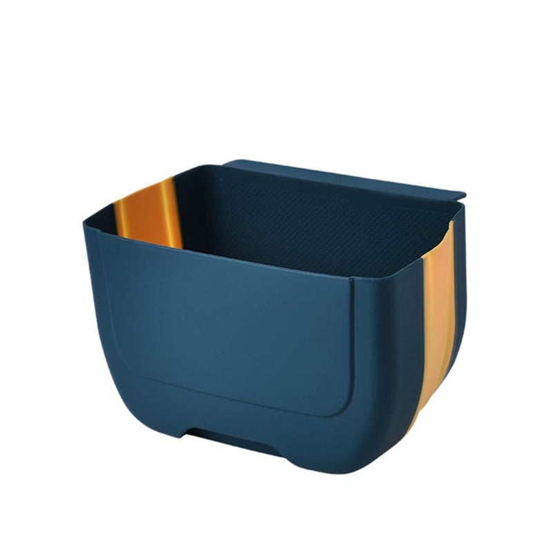 SOLARAE Kitchen Hanging Garbage Can Small Hanging Kitchen Trash Can Mini Garbage Bin for Cabinet Door - Image 1