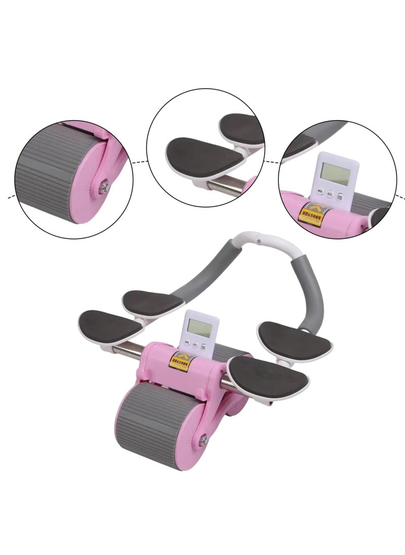 MOCOM - Rebound Roller Wheel 2023 Model - 2-in-1 ABs Roller Wheel with Double Elbow Support - Image 1