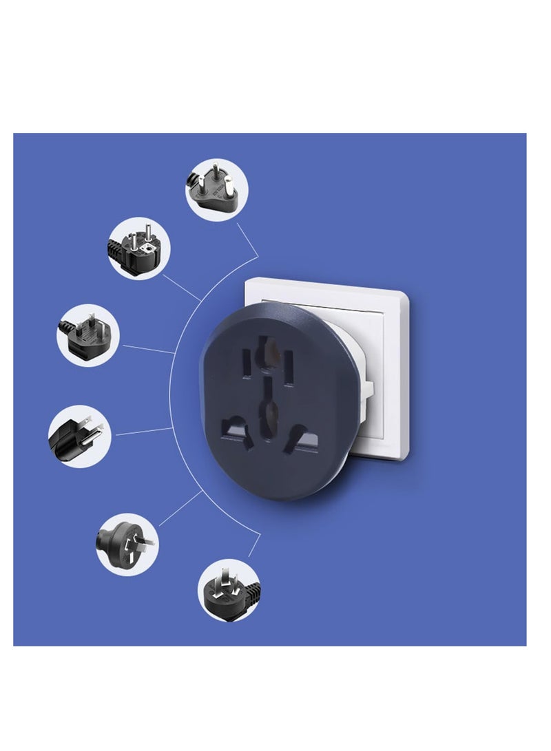 ECVV [4-Piece]Plug Converter, UAE, USA, EU, UK, AU, CN to KSA/EU/Germany Socket, Travel Adapter, Universal Socket Travel Adaptor for Business Trip Holiday Hotel Airport for Cell Phone, Laptop - Image 3