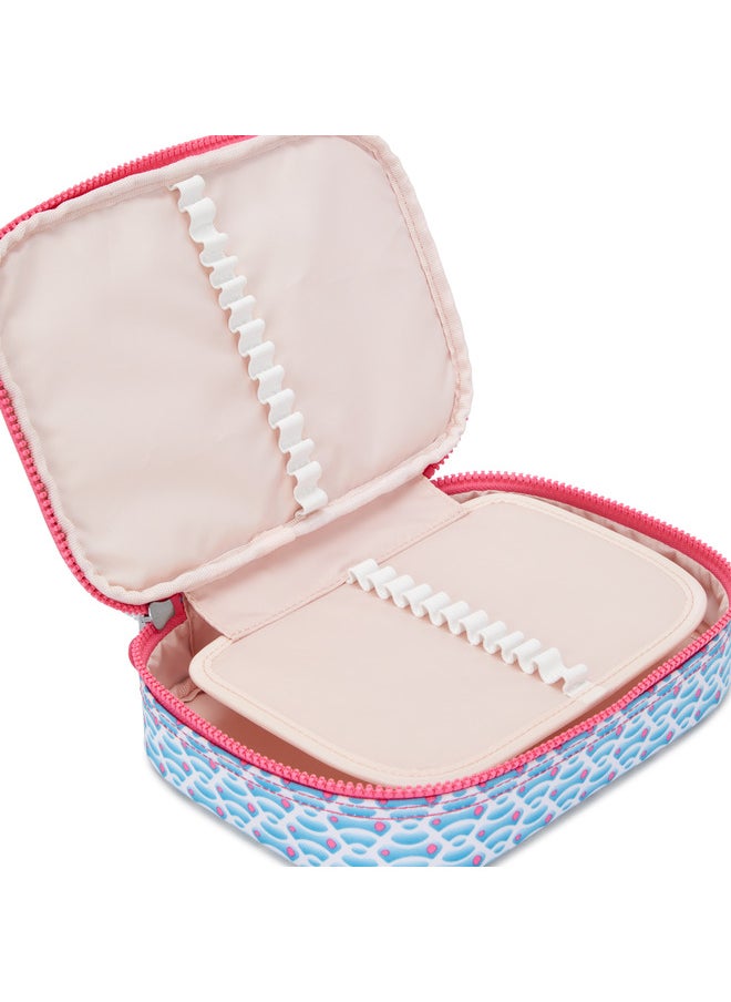 kipling 100 Pens Dreamy Geo C Large Pencase  - Image 5