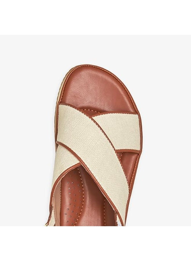 NDURE Women's Soft Glide Criss-Cross Strap Sandals - Image 2