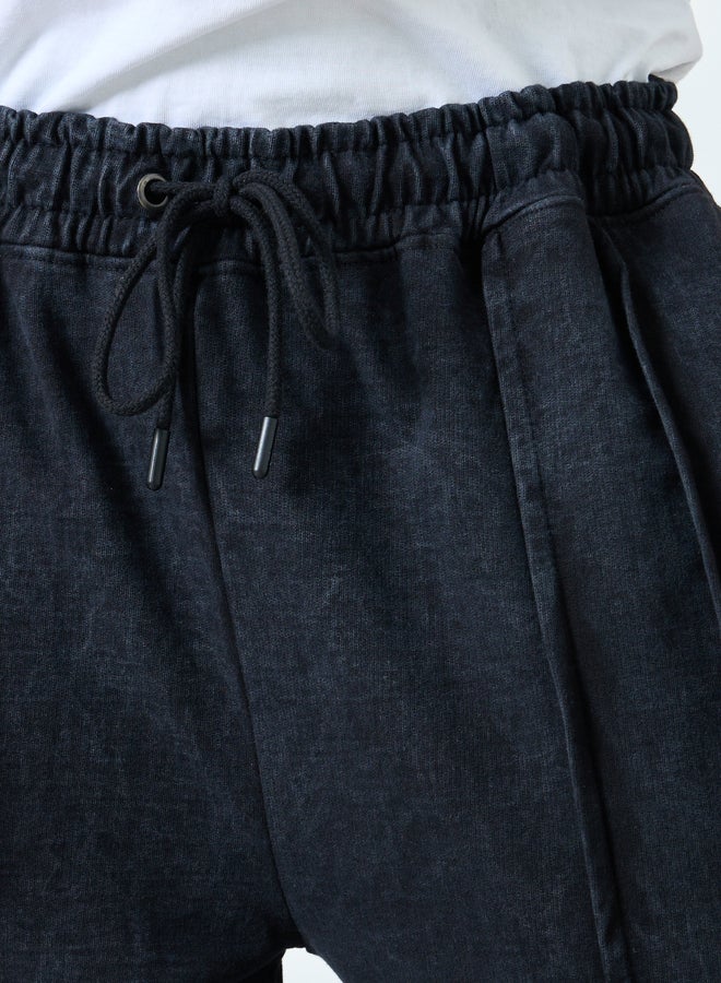 ستايلي بنطال جوغر بقصة أرجل واسعة - Image 3