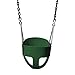 Gorilla Playsets 040008GG Full Bucket Toddler Swing Bucket Green 60 Plastic Coated Chains 50 Lb Capacity - Image 4
